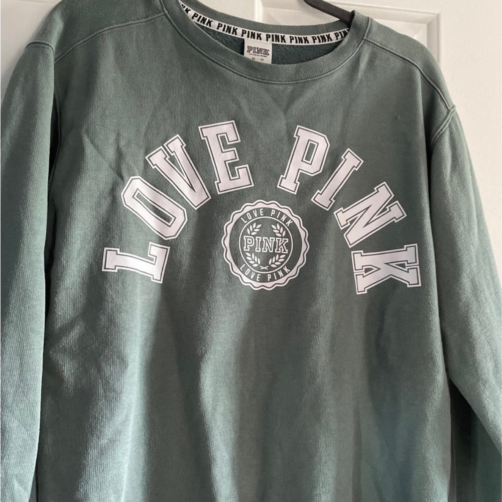 Victoria's Secret Pink Sweatshirt in Sage
